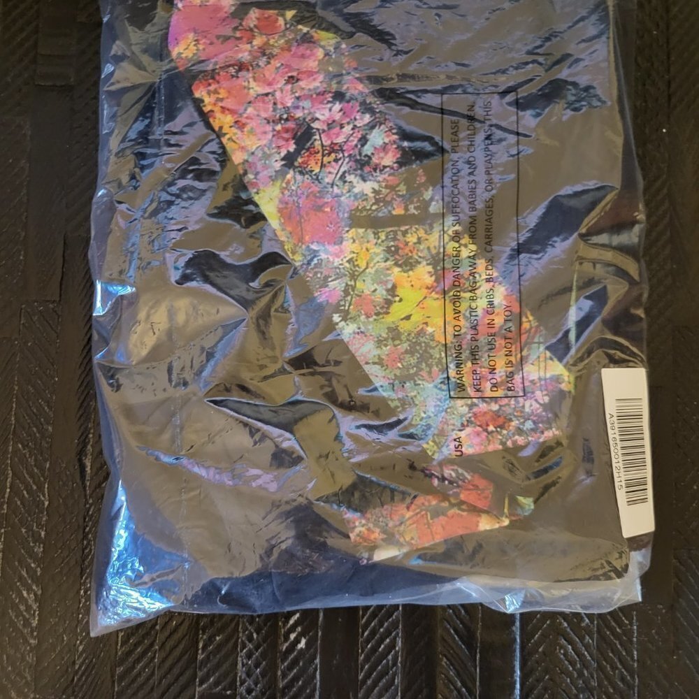Soulgani Active Leggings Size 2XP Heart of It All Ohio Twin Soul Black NIP - Picture 11 of 11